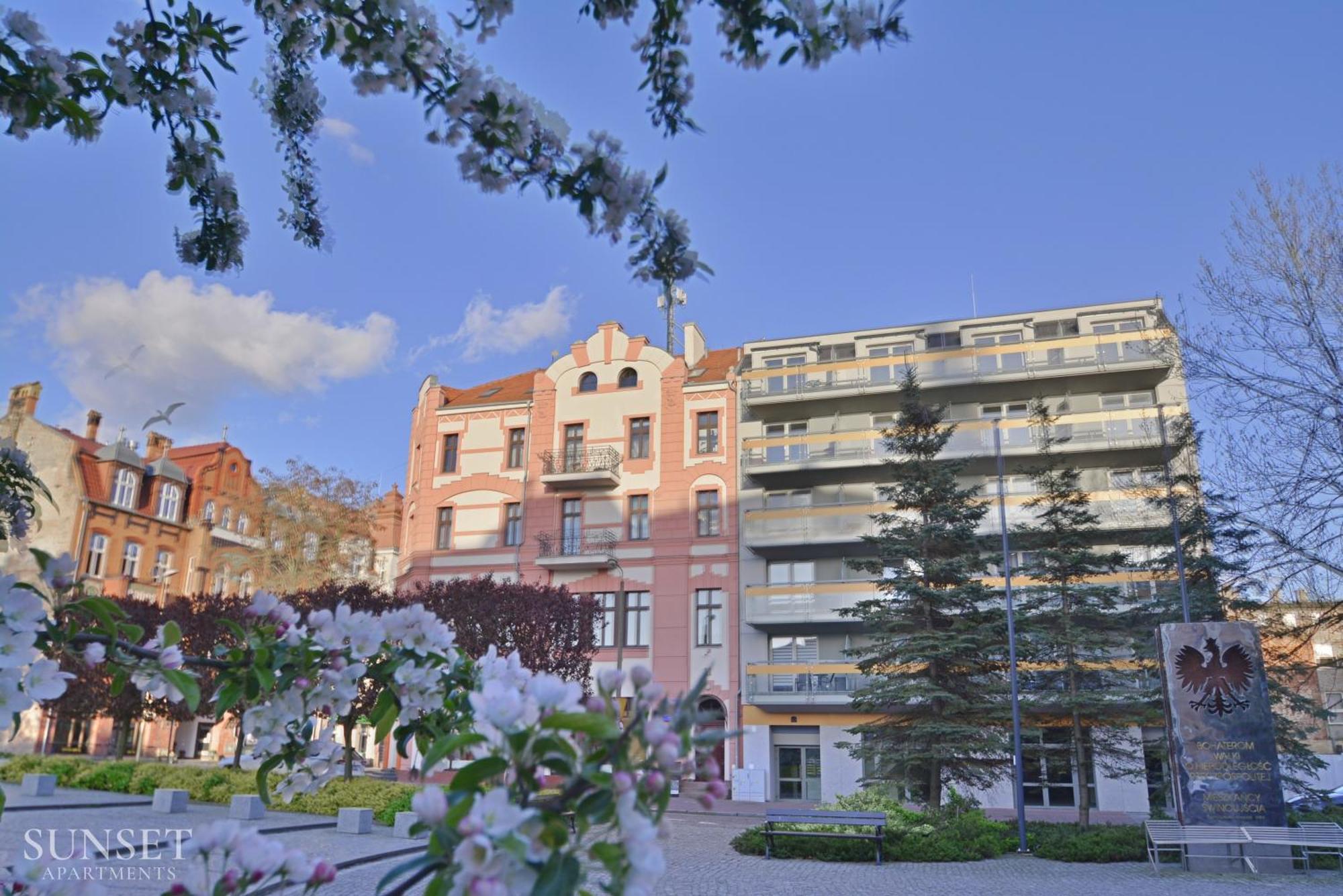 Sunset Apartments - Plac Slowianski 10 Свиноуйсьце Экстерьер фото